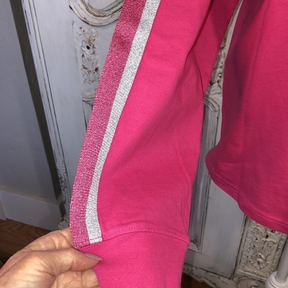 Disney Imagination Pink and Silver Sparkle Spirit Jerseys Sizes XS And S - Picture 3 of 10